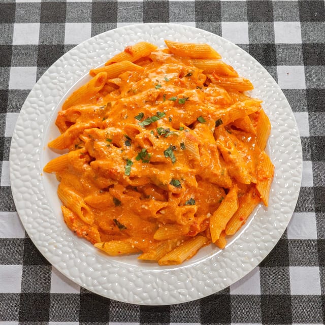 Penne Alla Vodka Lunch.