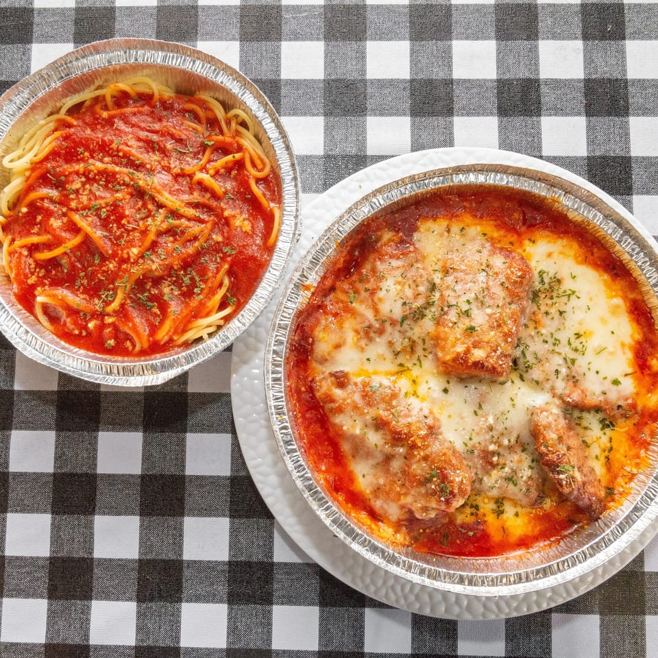 Chicken Parmesan Lunch.