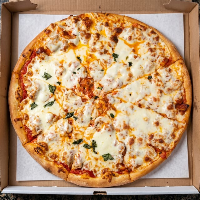Chicken Alla Vodka Pizza.