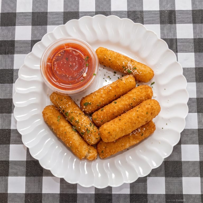 Delicious Mozzarella Sticks